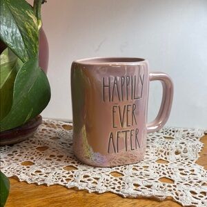 Rae Dunn Pink Mug - Happily Ever After